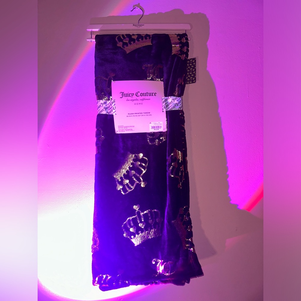 Juicy Couture blanket!